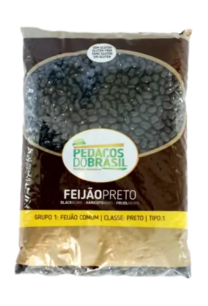 Feijão Preto 1kg Pedaços do Brasil